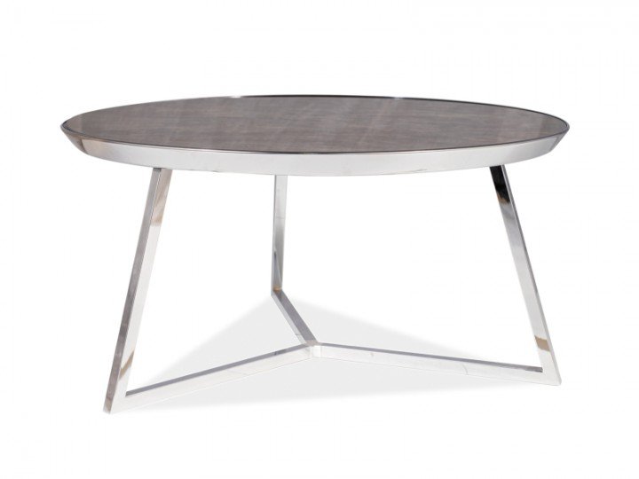 Стіл журнальний Signal Temida B Мармур / Хром